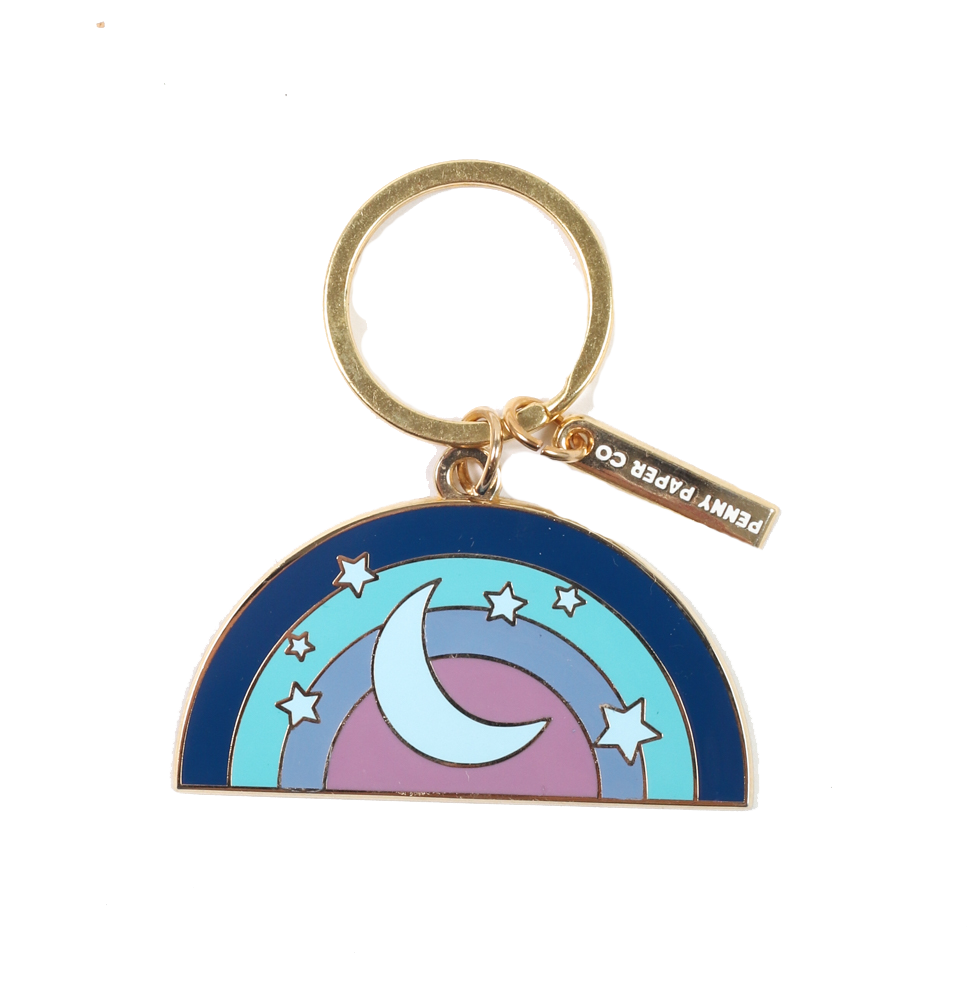 Enamel Keychain | Sunset