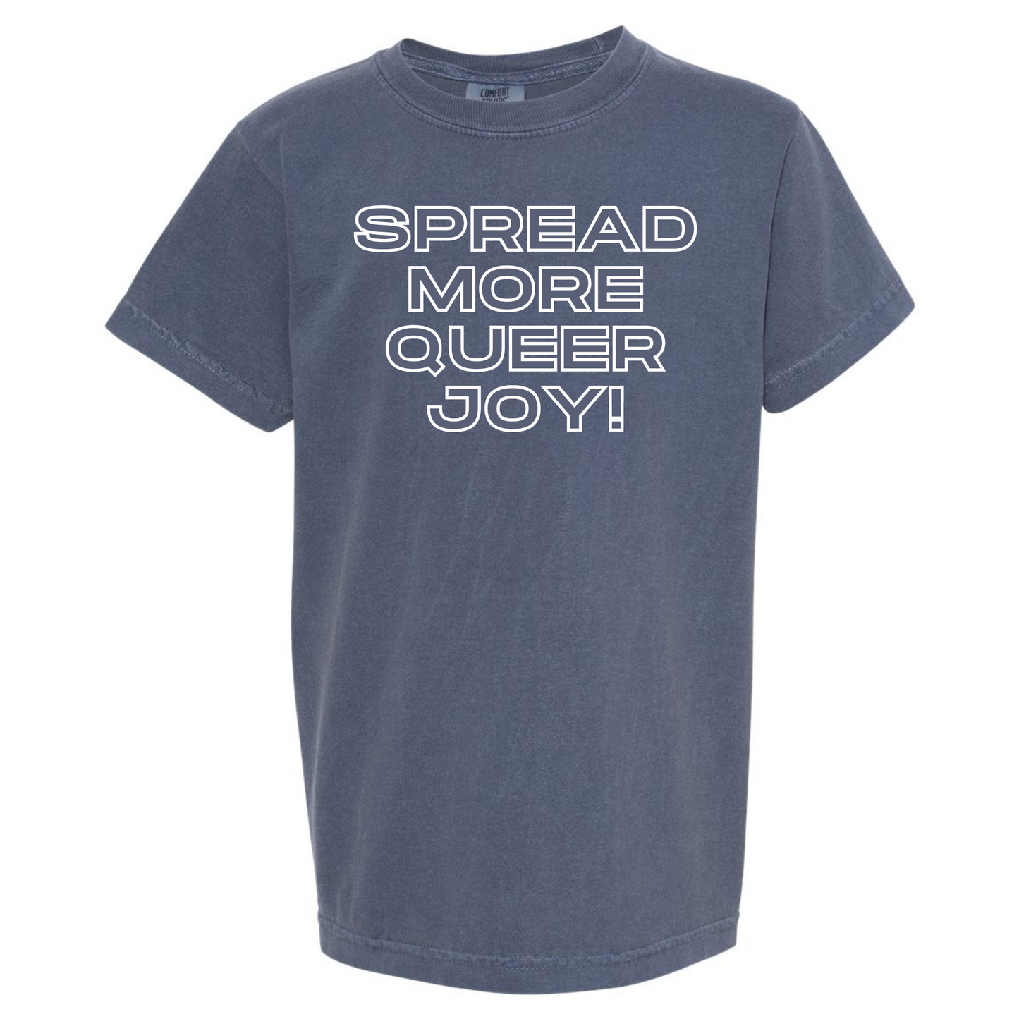 Queer Joy Shirt in Denim