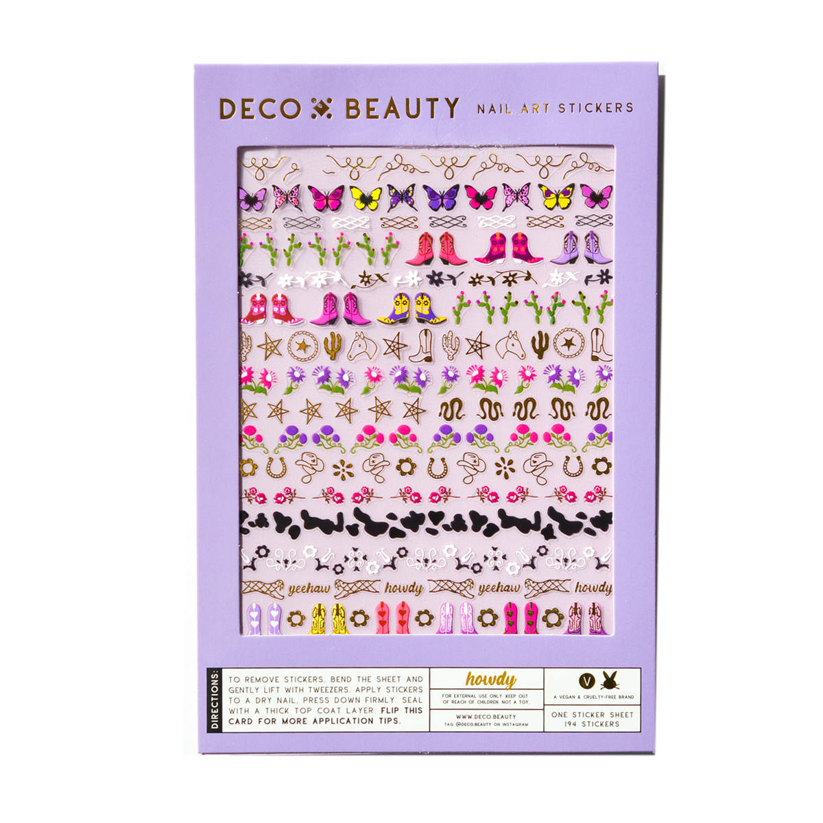 Nail Art Stickers | Howdy