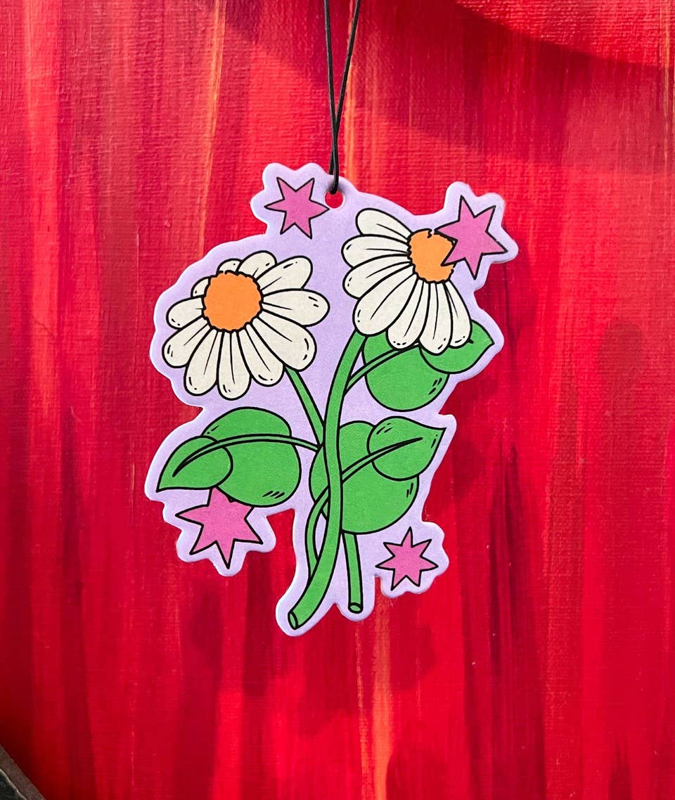 Desert Daisies Hanging Air Freshener