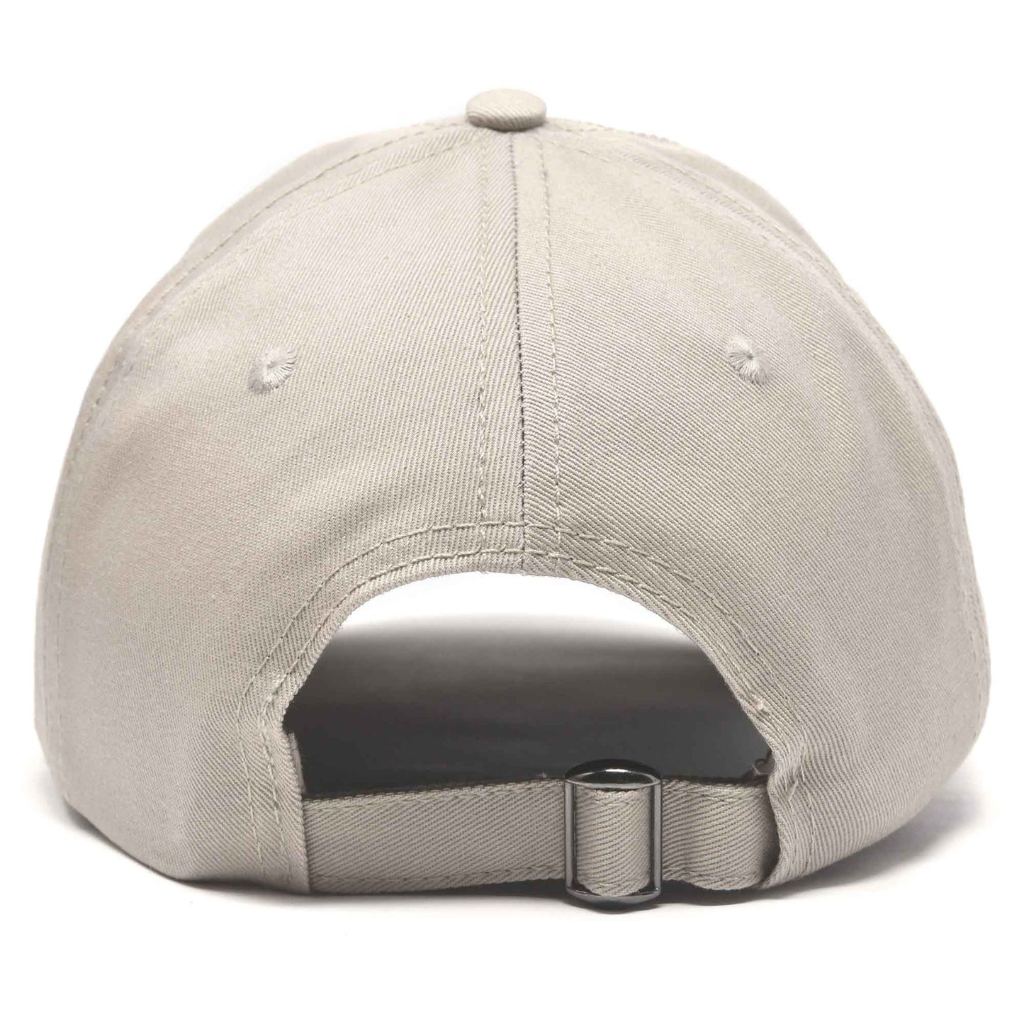Embroidered Strawberry Dad Hat in Beige