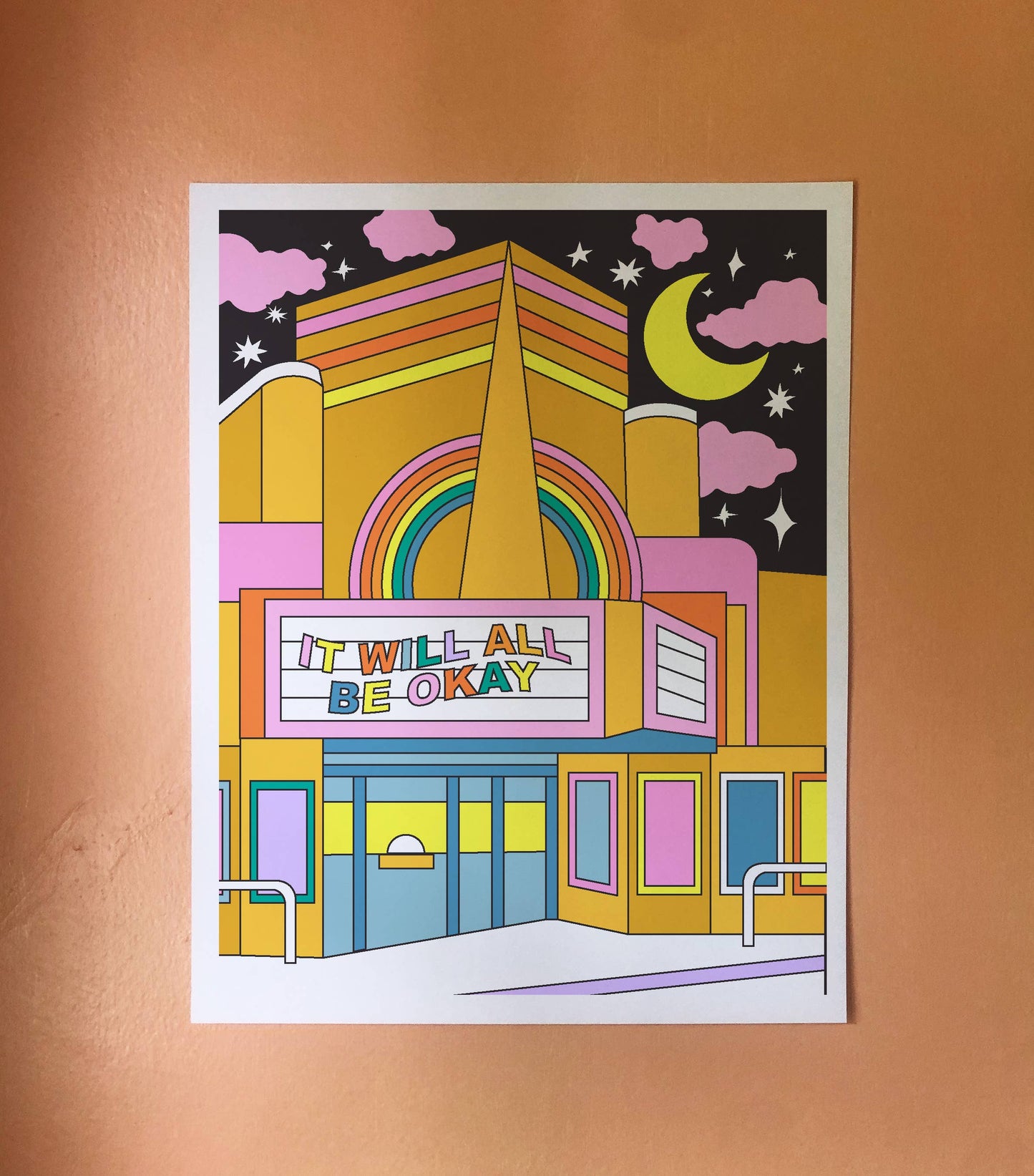 It Will All Be Okay 11" x 14" Print