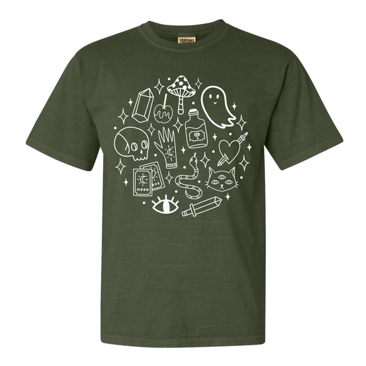 Spooky Stuff Shirt in Hemp