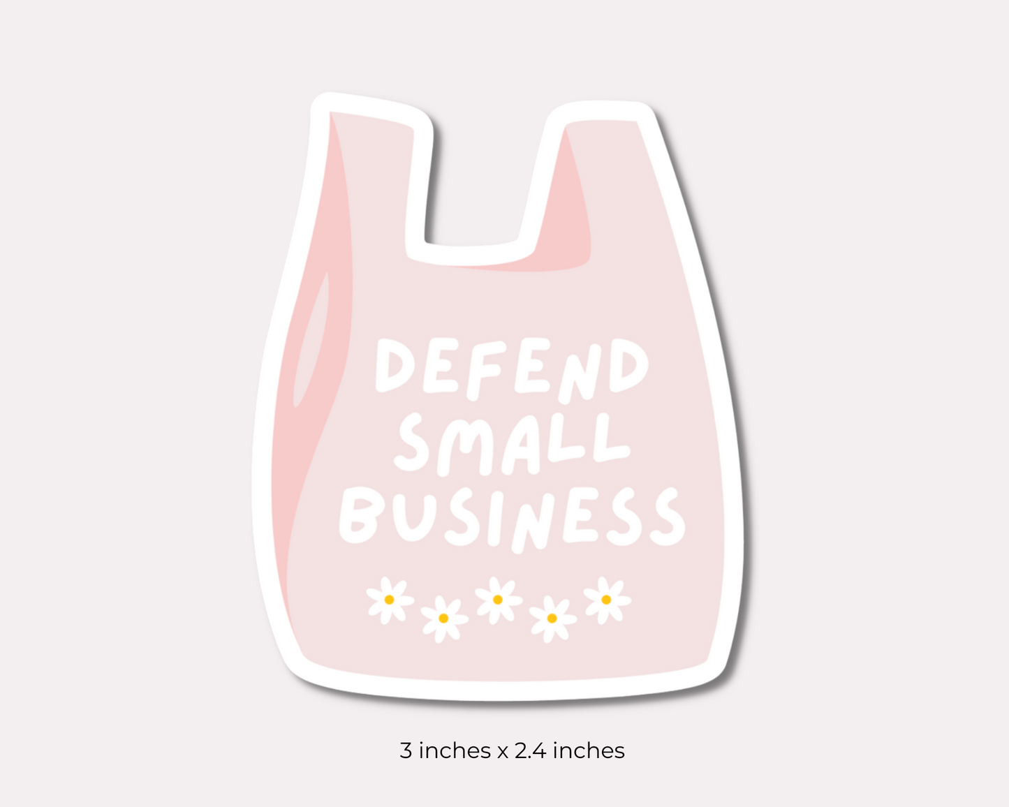 Defend Small Business Sticker