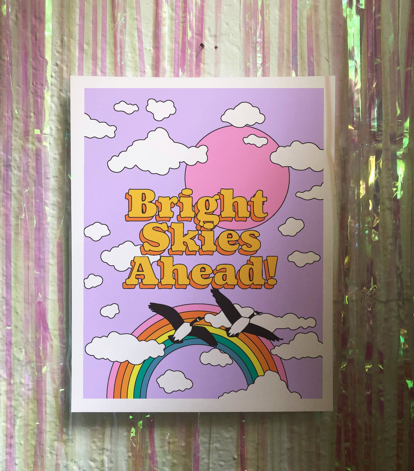 Bright Skies Ahead 11" x 14" Print