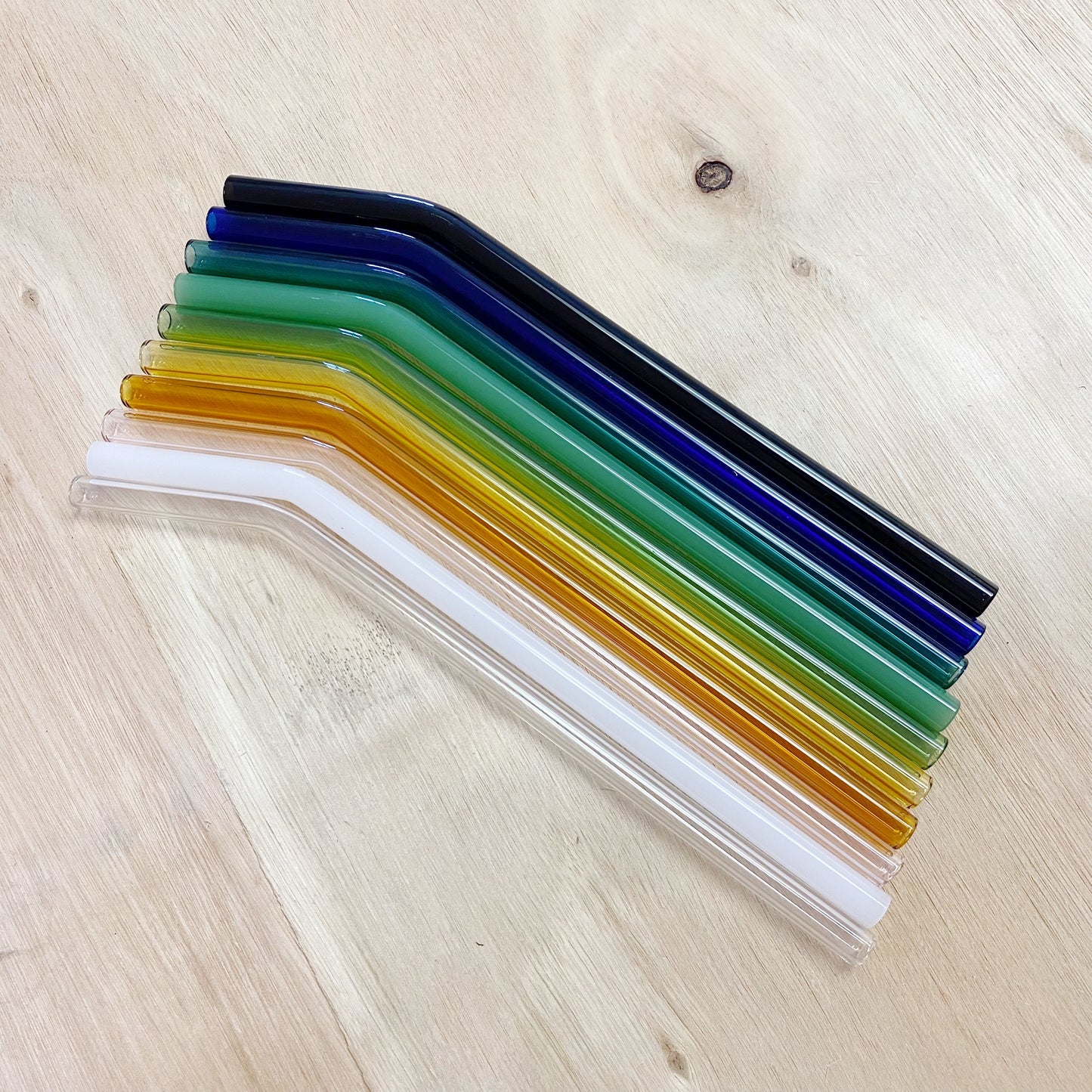 Bent Glass Straw
