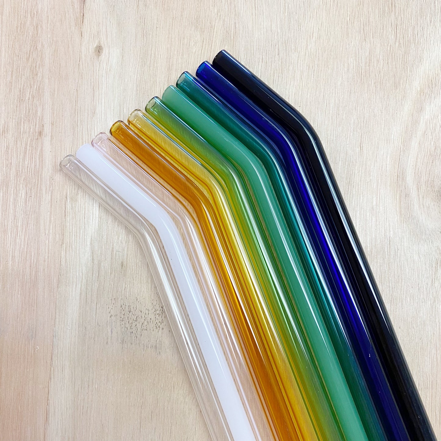Bent Glass Straw