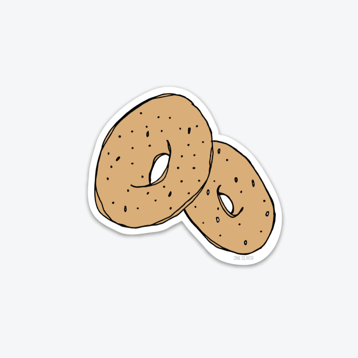 Bagel Sticker