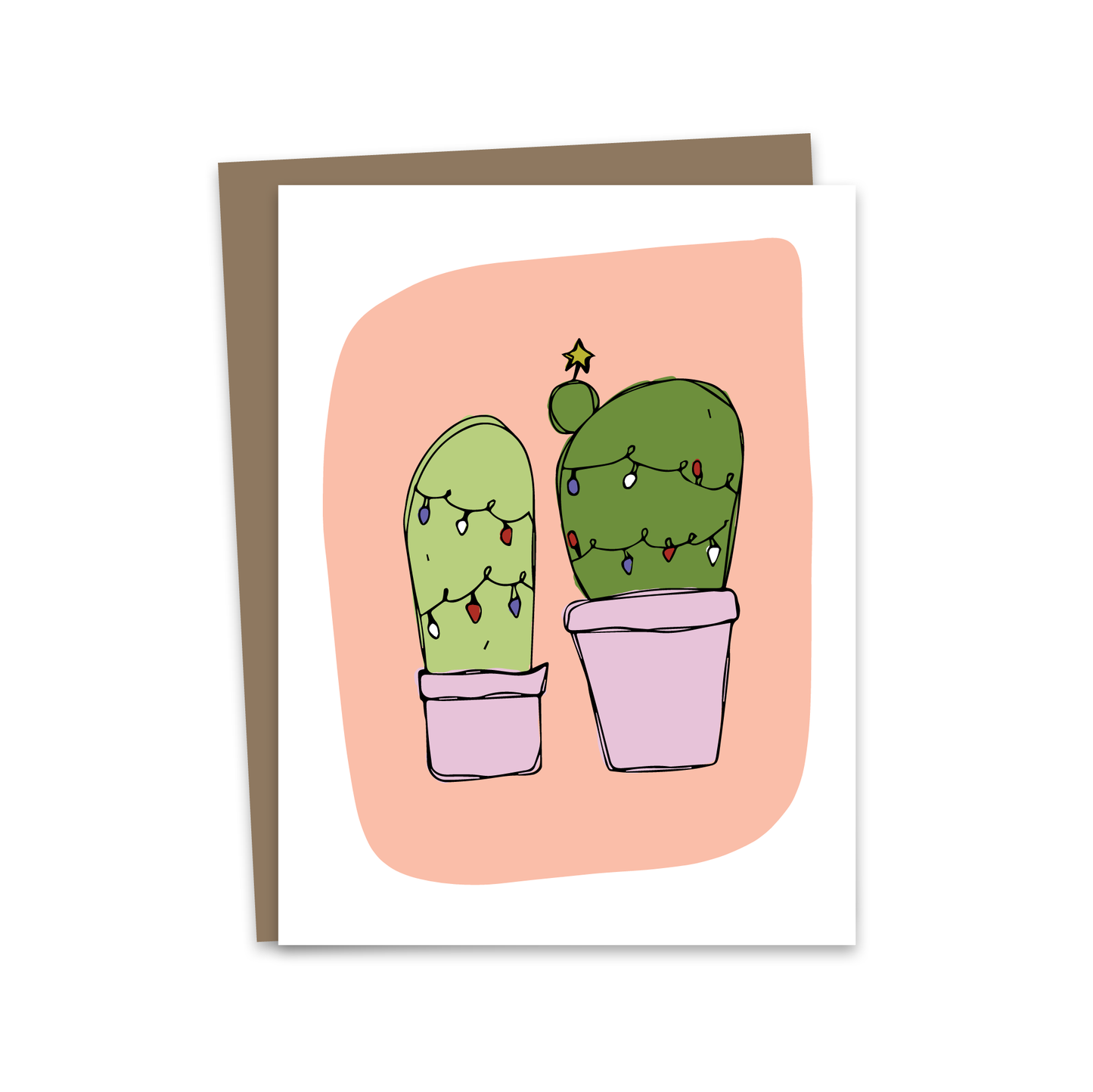 Holiday Cactus Card