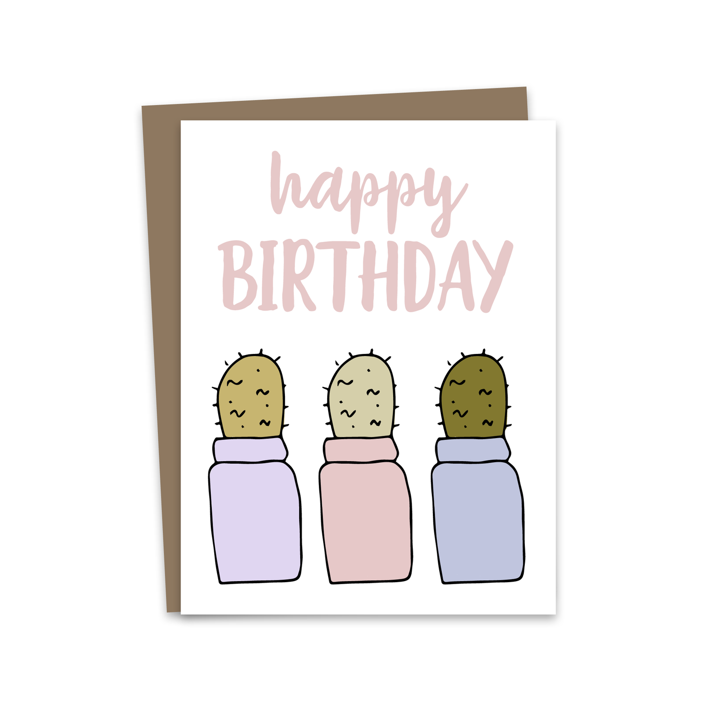 Birthday Cactus Card