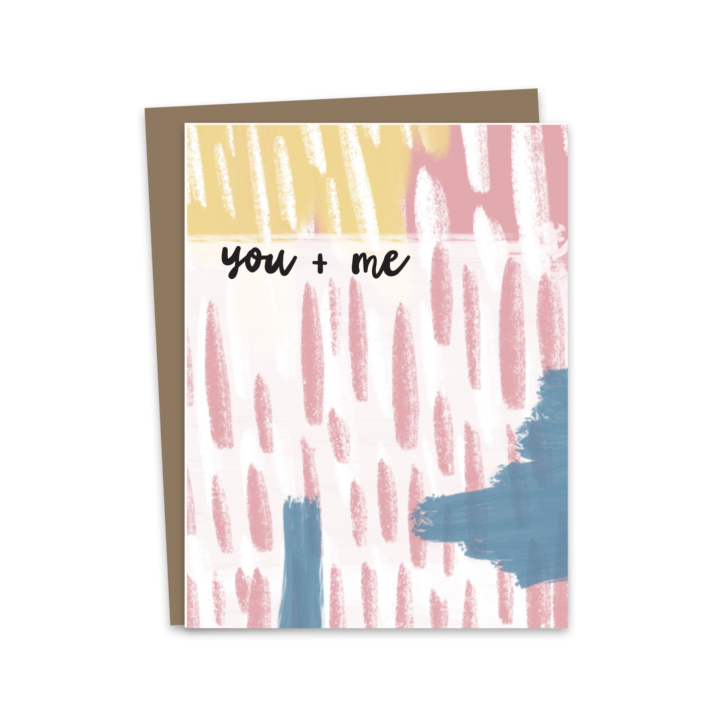 You + Me Doodle Card