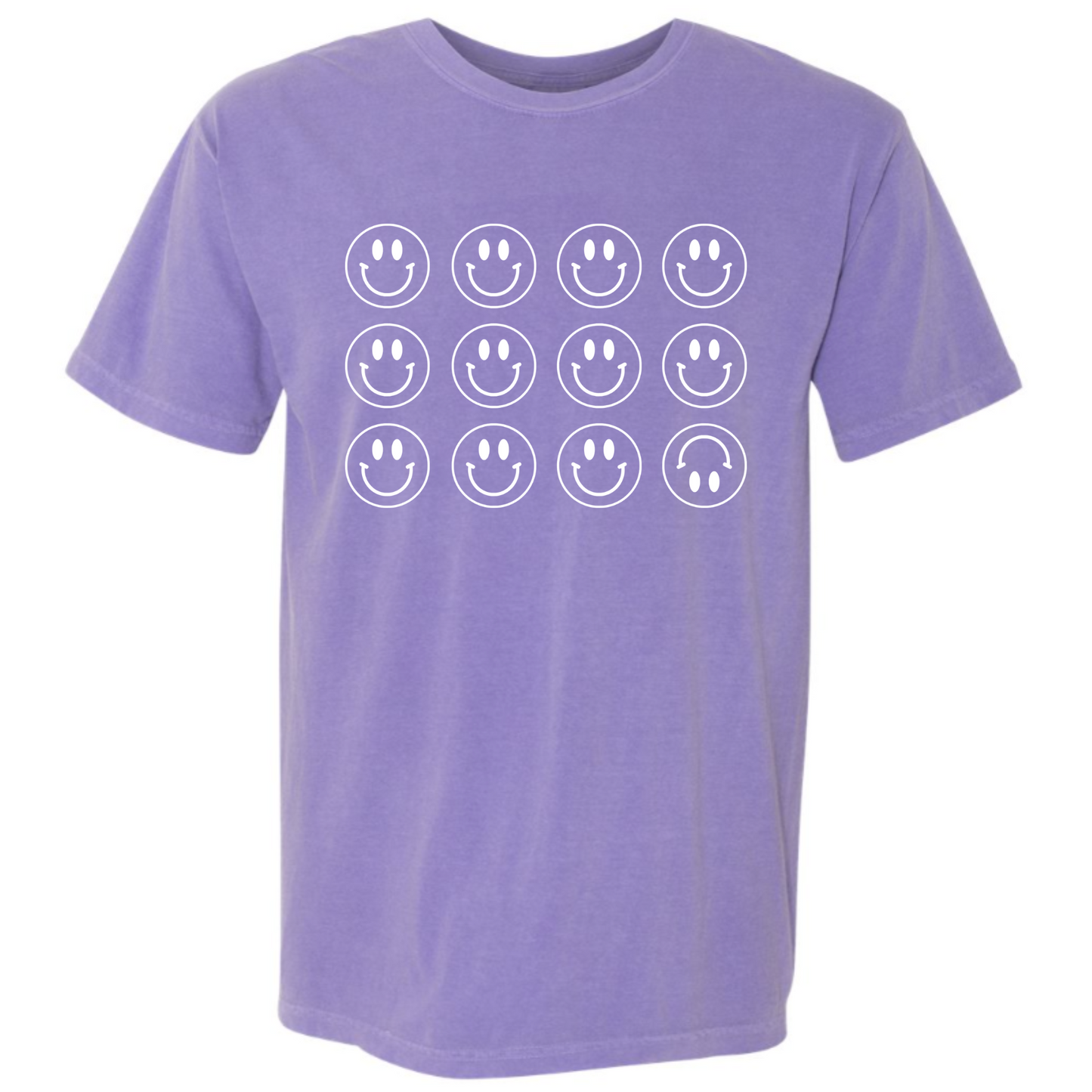 Smiley Shirt in Violet
