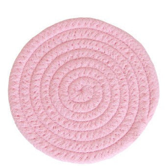 Pink Cotton Coaster