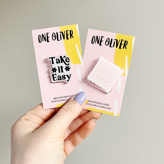 Take it Easy Pin