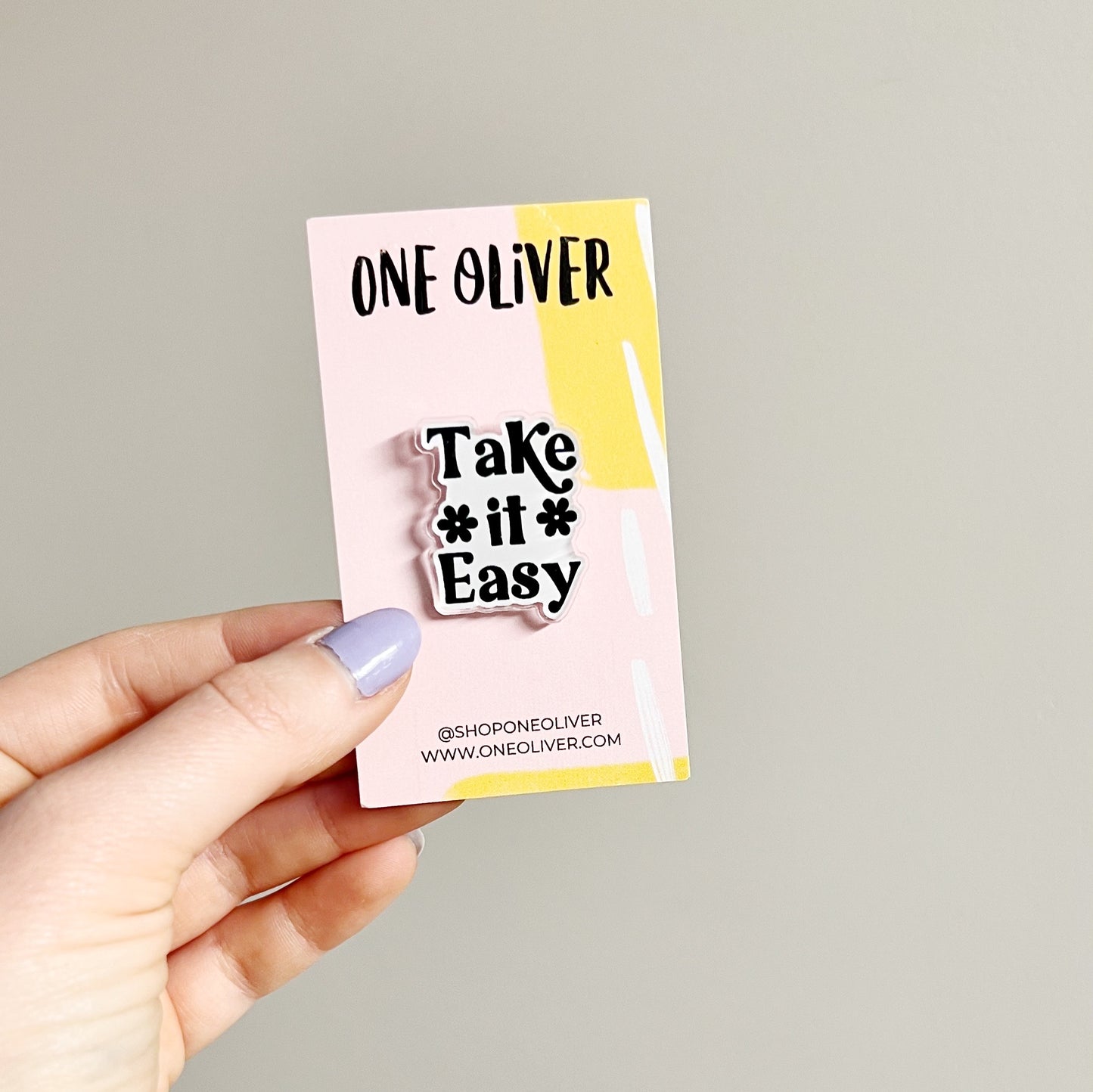 Take it Easy Pin
