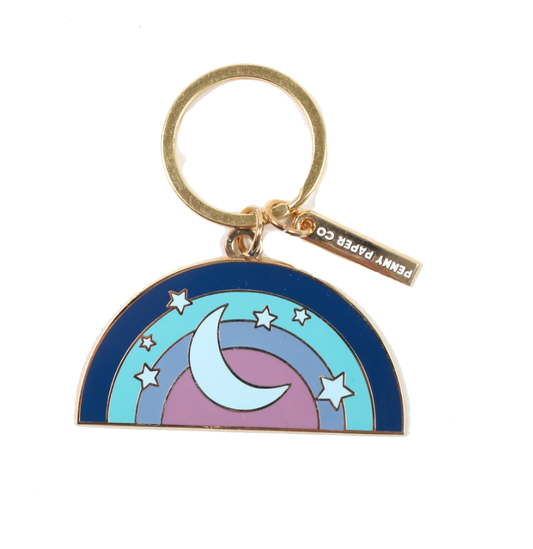 Enamel Keychain | Sunset