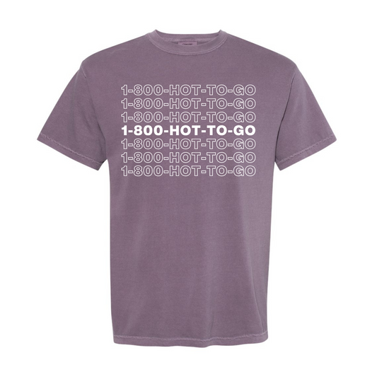 Hot To Go Shirt in Wine