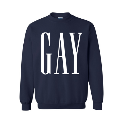 GAY Crewneck in Navy