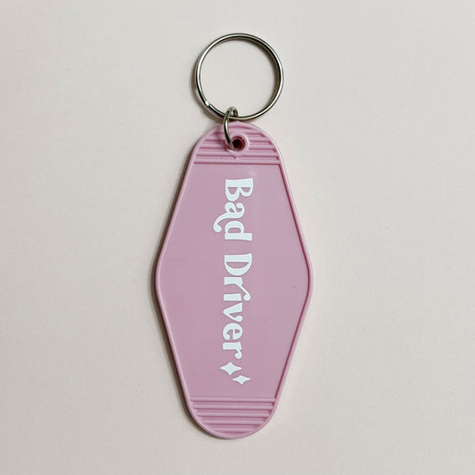 Bad Driver Keychain