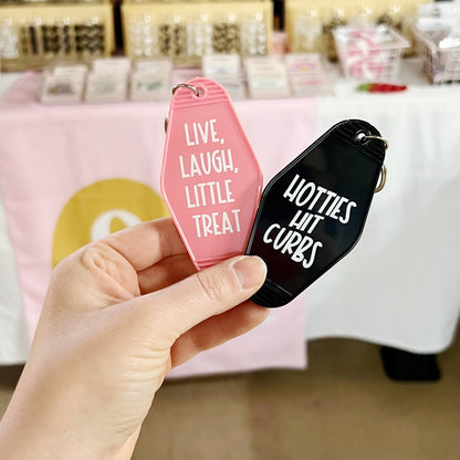 Live, Laugh, Little Treat Keychain