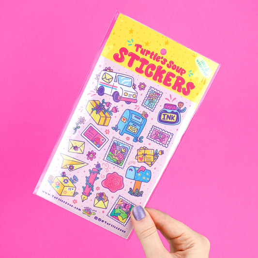 Happy Mail Sticker Sheet
