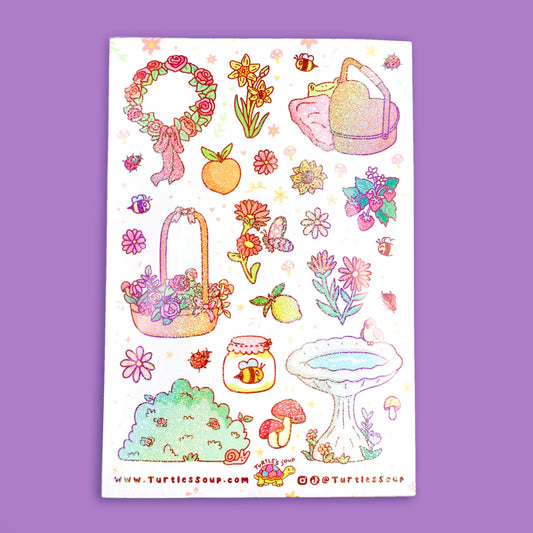 Cottage Core Sticker Sheet