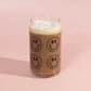 Smiley Glass Can Cup