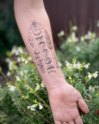 Moon Magic Temporary Tattoo | 2-Pack