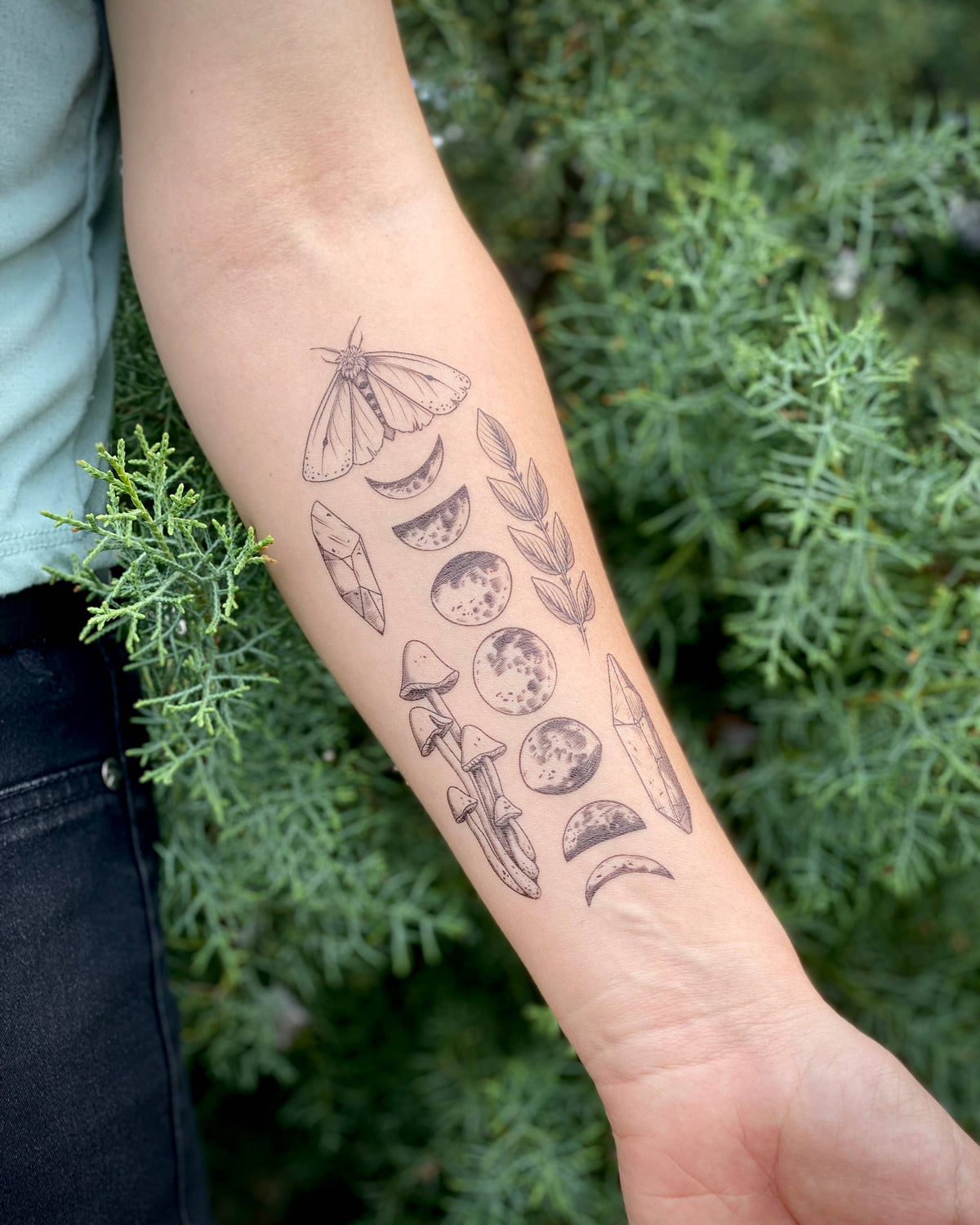 Moon Magic Temporary Tattoo | 2-Pack