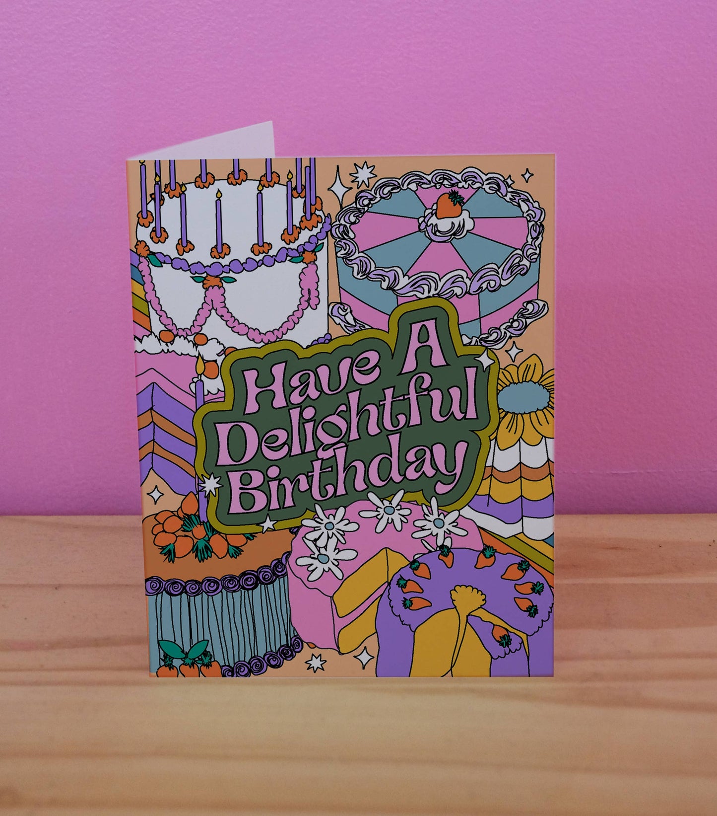 Delightful Birthday Card