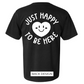 Happy to Be Here Shirt in Black