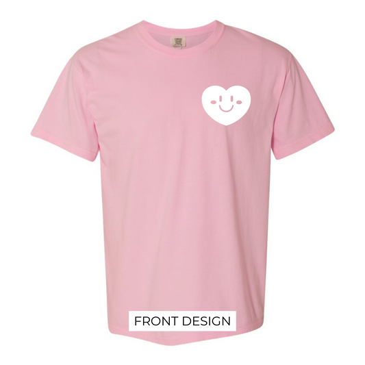 Happy to Be Here Shirt in Pink