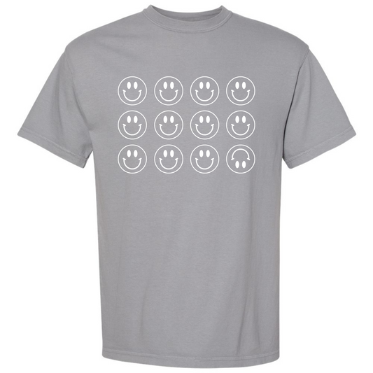 Smiley Shirt in Grey