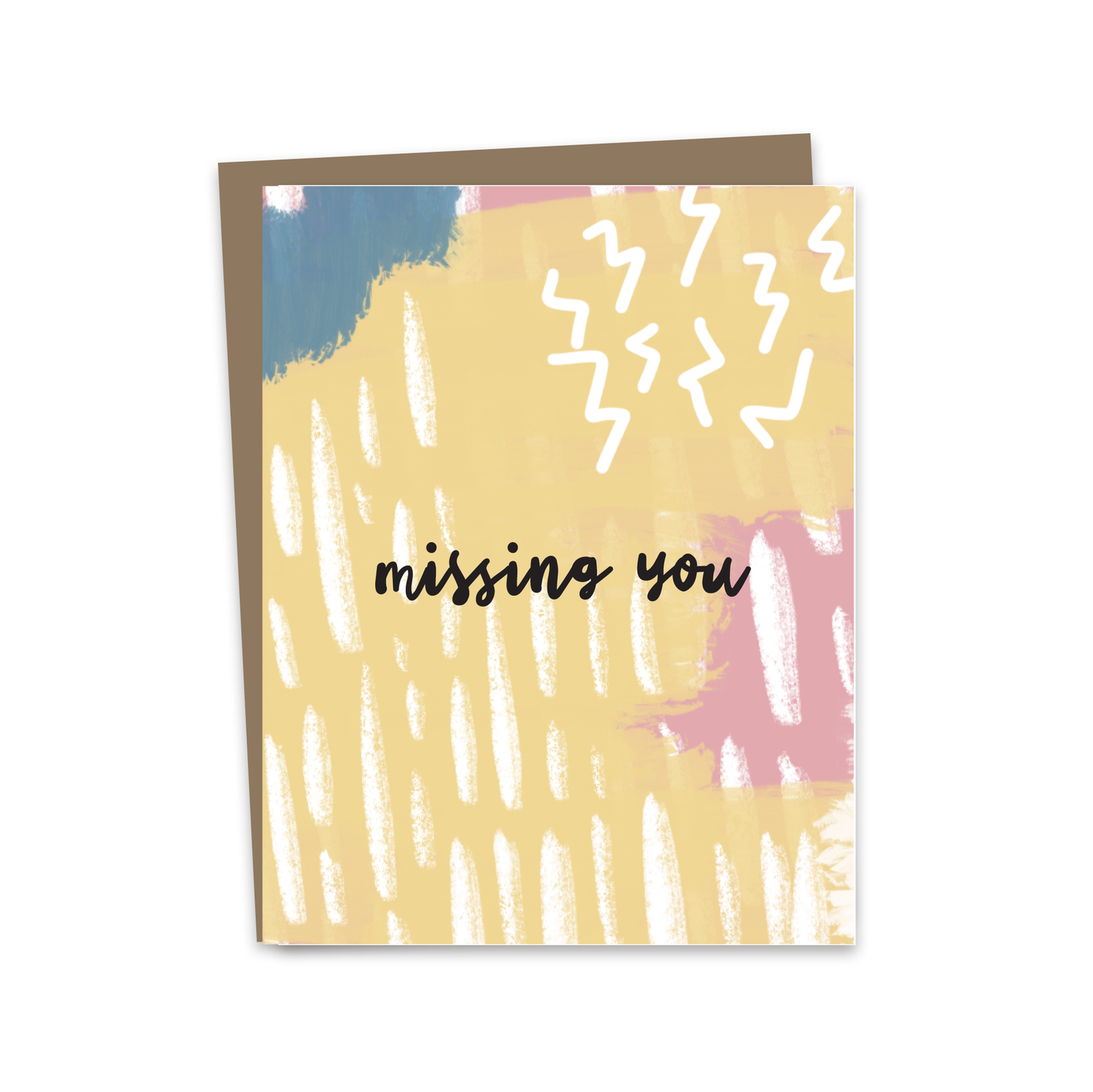 Missing You Doodle Card