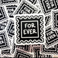 Forever Stamp Sticker